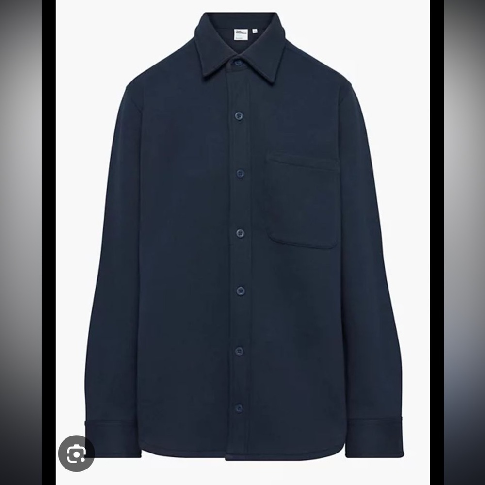 Aritzia TNA Cozy Fleece Boyfriend Shirt NWOT - Picture 6 of 6